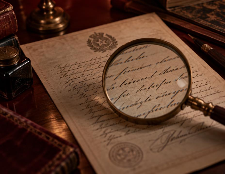 Análise pericial de documento
